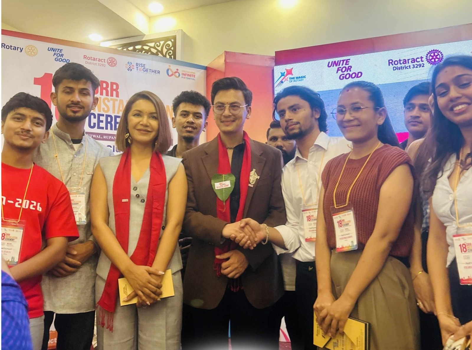 paul shah and benisha hamal